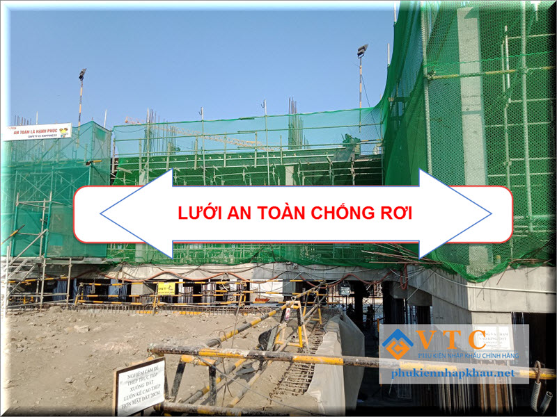 Công ty bán lưới an toàn chống rơi Hàn Quốc uy tín, giá rẻ tphcm