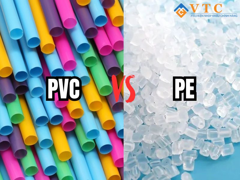 Điểm khác nhau giữa PE và PVC là gì?
