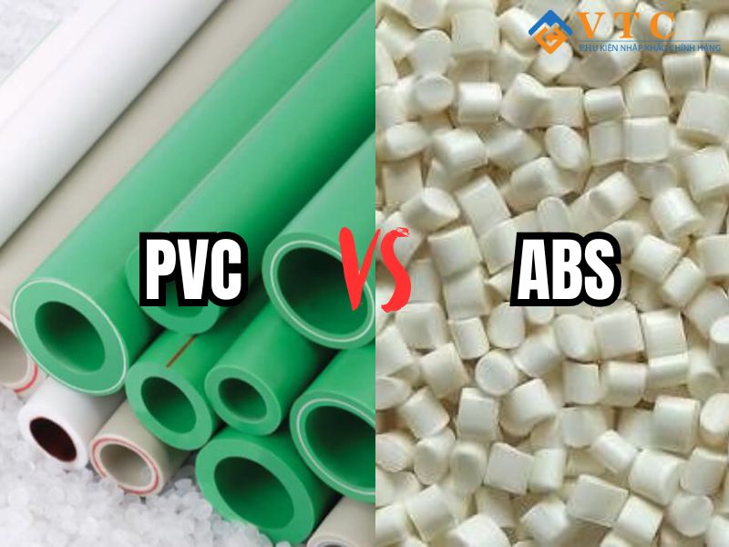 Điểm khác nhau giữa ABS và PVC là gì?